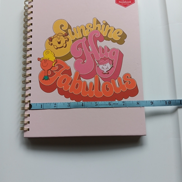 NEW Mr. Men Little Miss Spiral Bound Notebook 160 Lined Pages 8.5" by 11" 80s - Picture 5 of 6